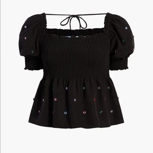 NWT Hill House Home Jewel Jammies Top